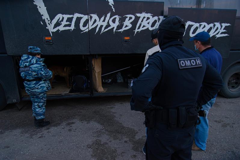 В Пензе сотрудники Росгвардии приняли участие в операции «Анаконда»