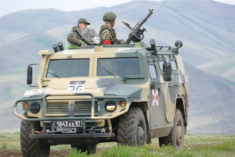 Команда Росгвардии вошла в тройку лучших по итогам всеармейского конкурса «Военное ралли-2021»