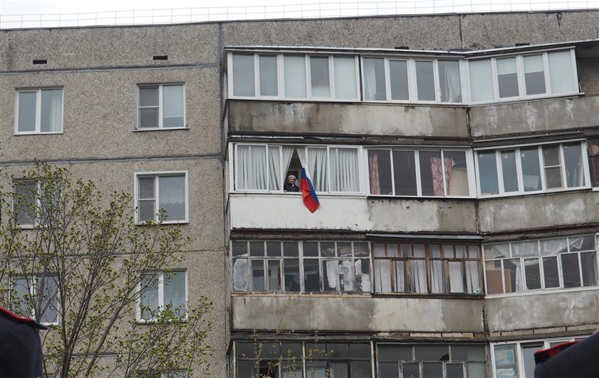 В Приволжье росгвардейцы провели патриотическую акцию «Парад у дома ветерана»