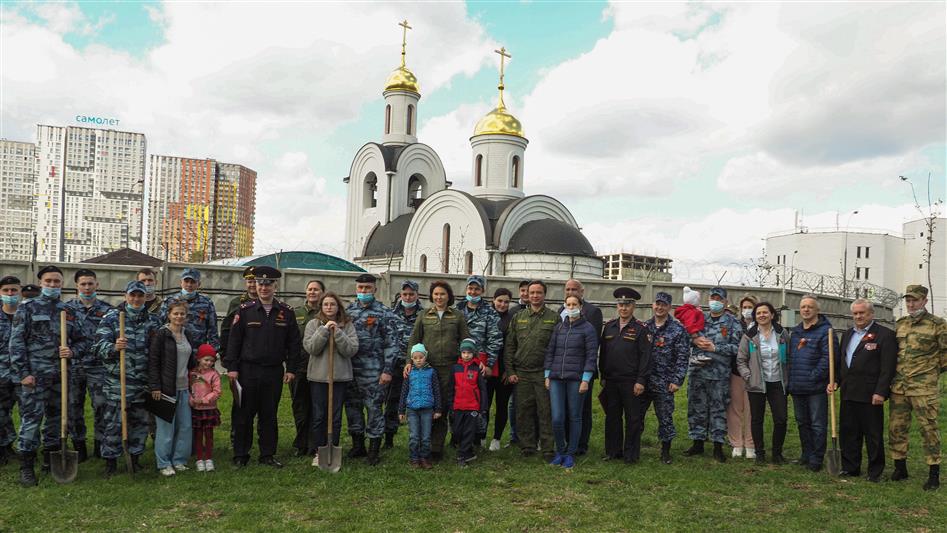 В Москве сотрудники Росгвардии провели памятные мероприятия, посвященные Дню Победы