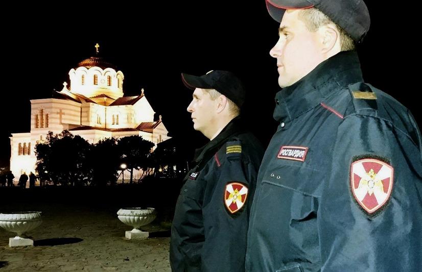 Росгвардия обеспечила правопорядок во время мероприятий, посвященных празднованию Пасхи на юге России
