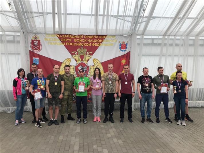 В Ленинградской области прошёл чемпионат Северо-Западного округа Росгвардии по легкоатлетическому кроссу 