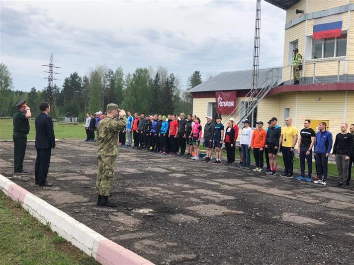 В Ленинградской области прошёл чемпионат Северо-Западного округа Росгвардии по легкоатлетическому кроссу 