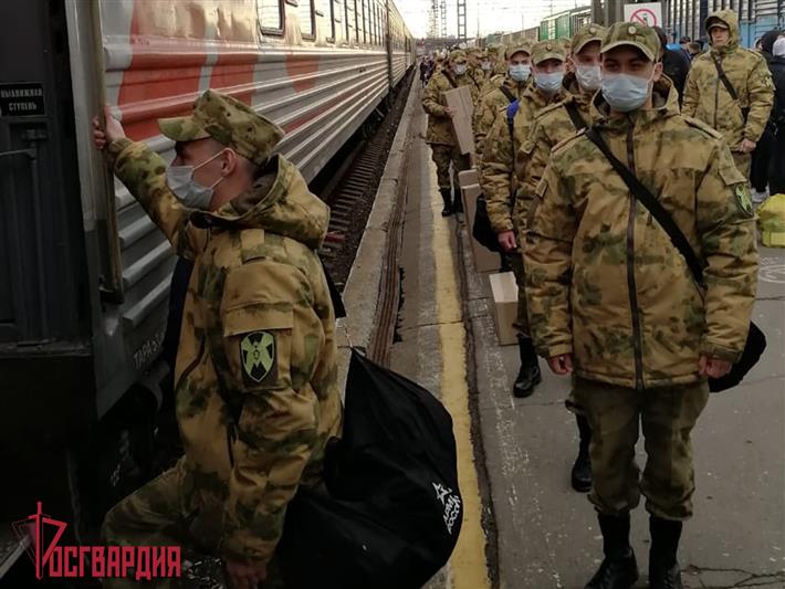 Около 100 призывников из Иркутской области пополнят ряды Росгвардии