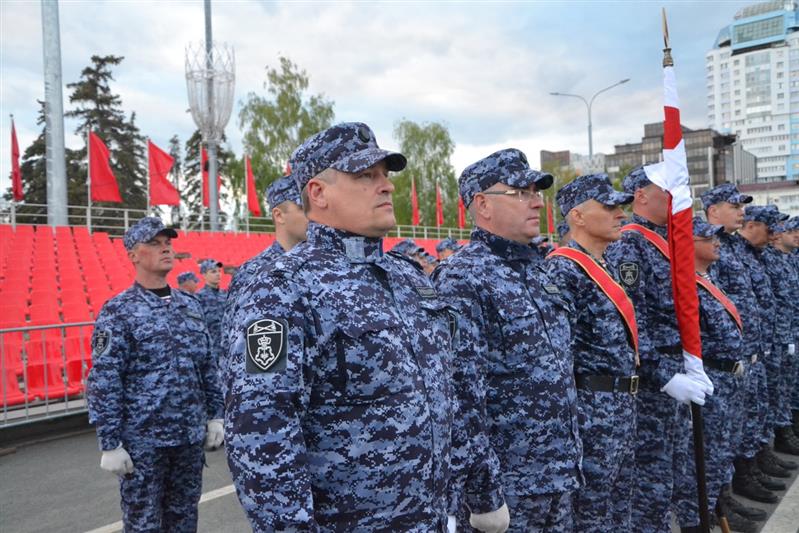 Самарские росгвардейцы завершили подготовку к Параду Победы