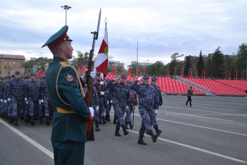 Самарские росгвардейцы завершили подготовку к Параду Победы