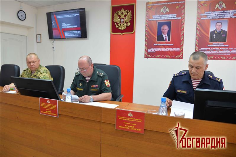 В Управлении Росгвардии по Курганской области завершилась комплексная  проверка