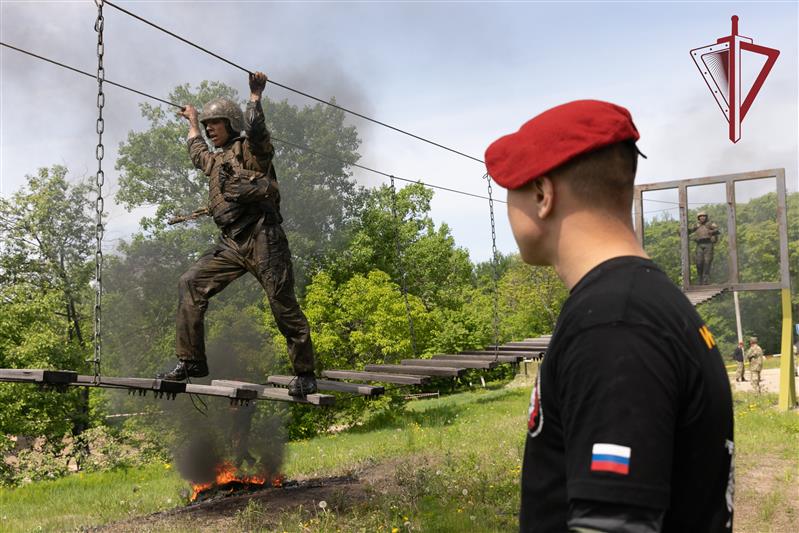 В Восточном округе Росгвардии проведены испытания на право ношения крапового берета