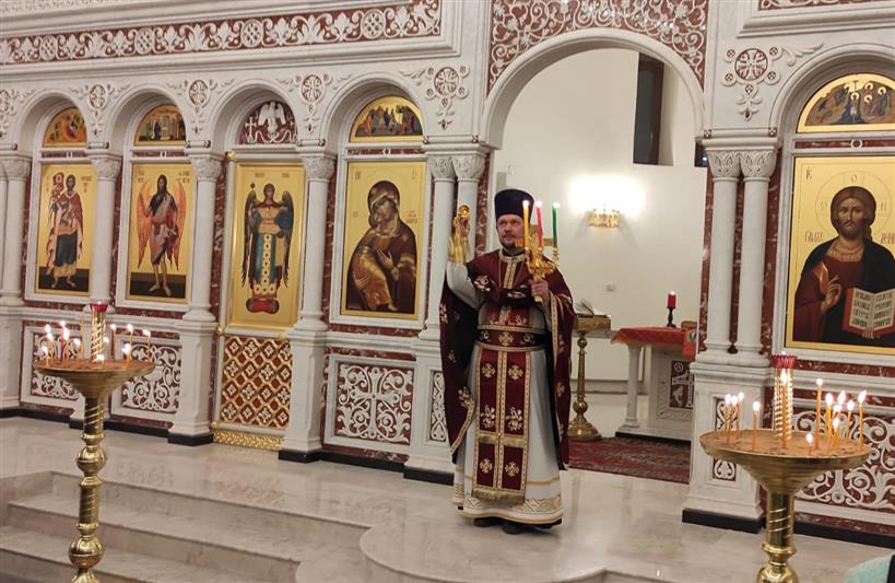 В главном храме Росгвардии прошло пасхальное богослужение