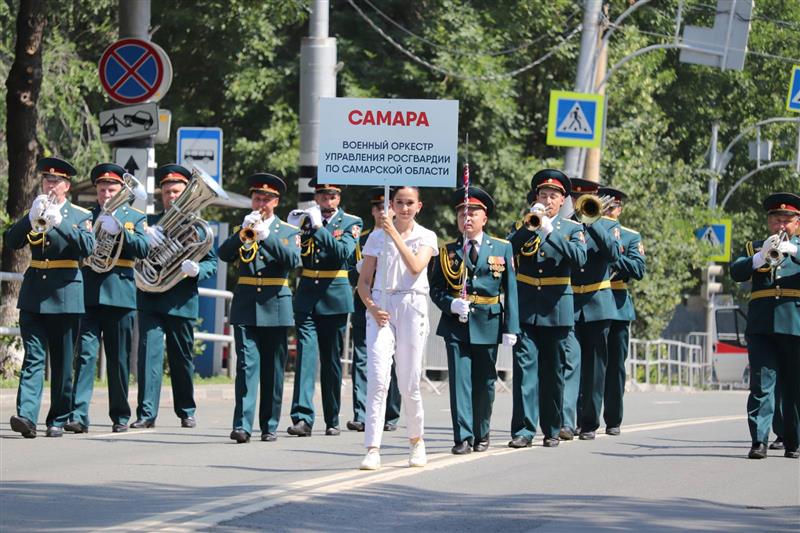 Музыканты Росгвардии участвуют во всероссийском фестивале в Самаре