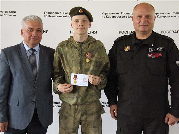 В Сибирском округе Росгвардии прошли мероприятия, посвящённые Дню защиты детей