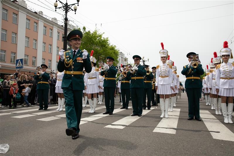 В Хабаровске завершился IX международный военно-музыкальный фестиваль «Амурские волны»