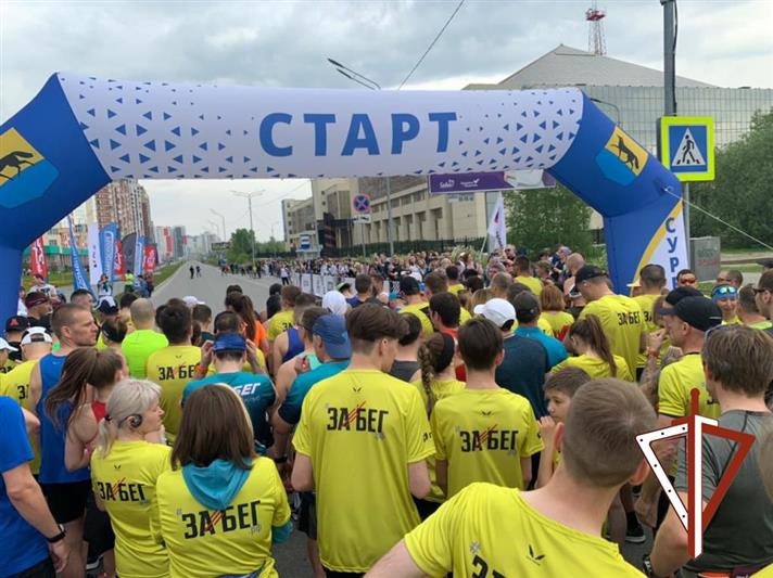  В Югре сотрудник ОМОН Росгвардии стал победителем Всероссийского полумарафона «ЗаБег.РФ»