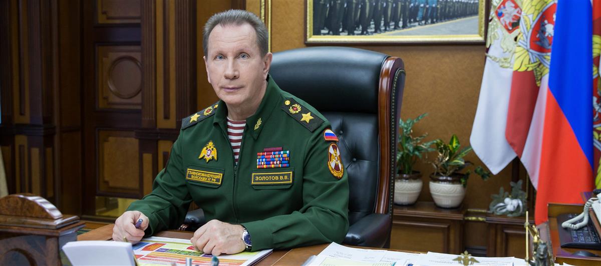 Поздравление директора Росгвардии генерала армии Виктора Золотова с Днём России