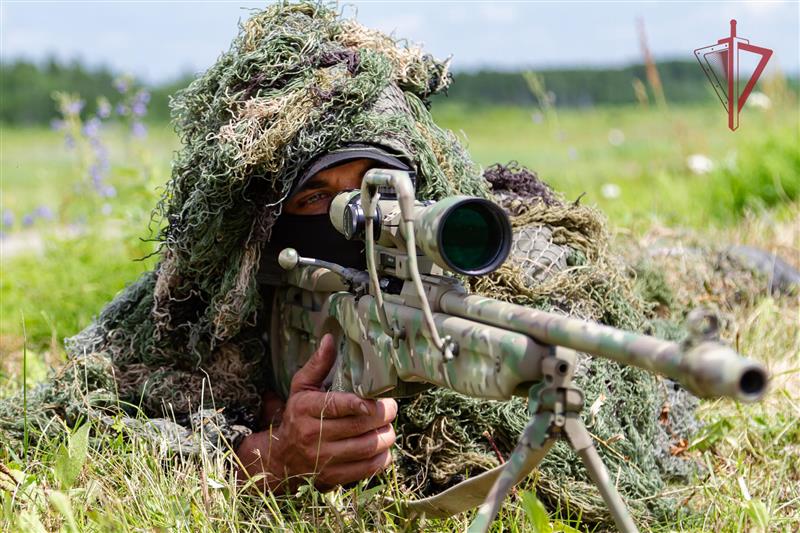 В Хабаровске прошли учебно-методические сборы снайперов Восточного округа Росгвардии (фото)