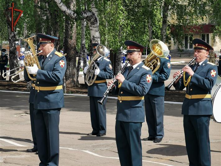 Ангарский полк оперативного назначения Росгвардии отметил 30-летие
