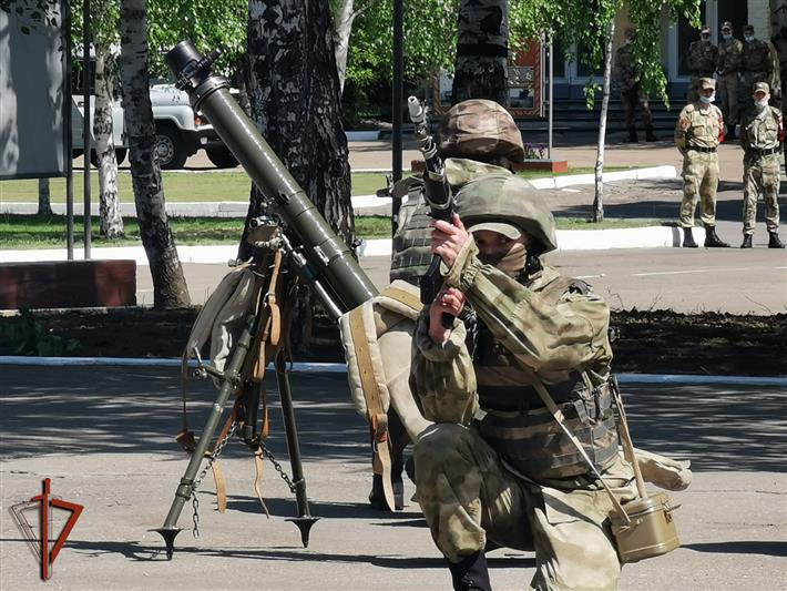 Ангарский полк оперативного назначения Росгвардии отметил 30-летие