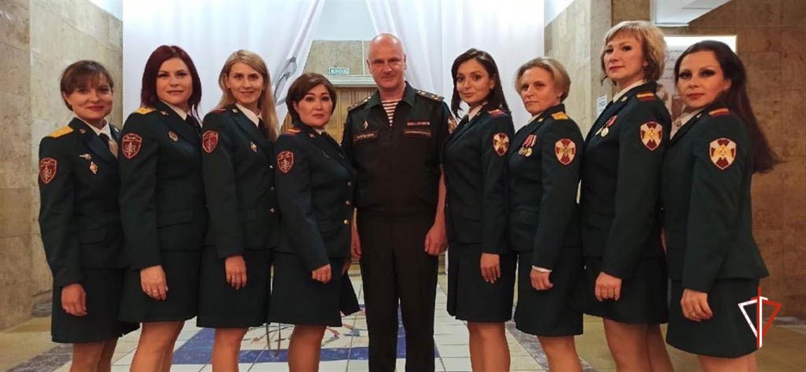 Артистки из озерского соединения Росгвардии завоевали второе место на всероссийском ведомственном конкурсе «Солдаты антитеррора»
