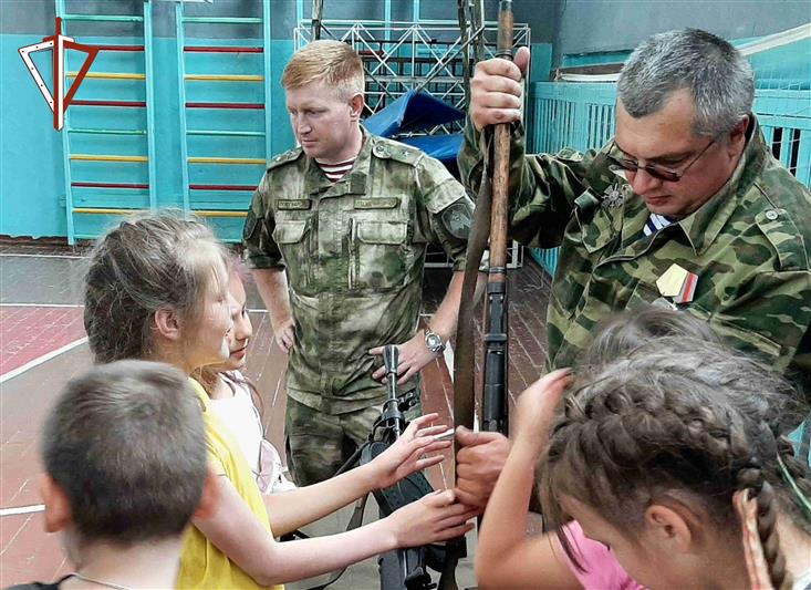 В Зауралье продолжаются мероприятия в рамках ведомственного проекта «Каникулы с Росгвардией»
