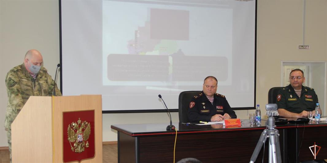 Под руководством замкомандующего Уральским округом Росгвардии в Тюменской области прошла контрольная проверка за зимний период подготовки