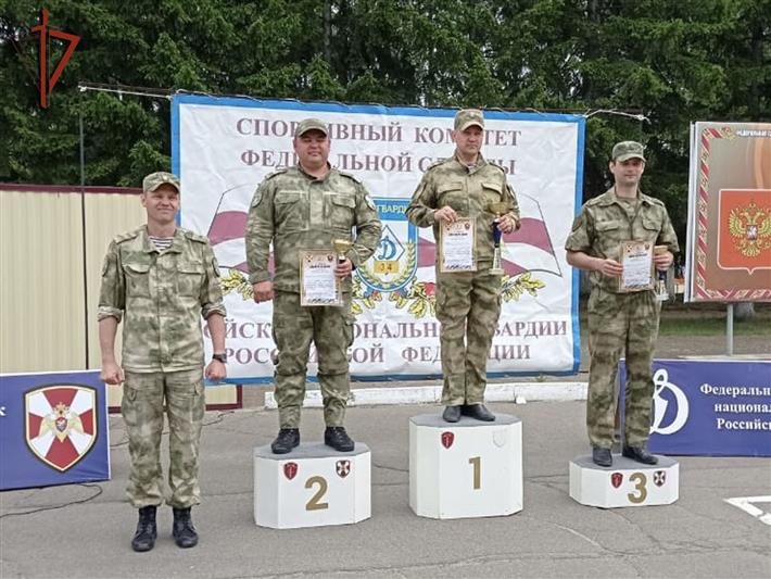 В Железногорске прошли чемпионаты Сибирского округа Росгвардии по служебному биатлону и легкоатлетическому кроссу