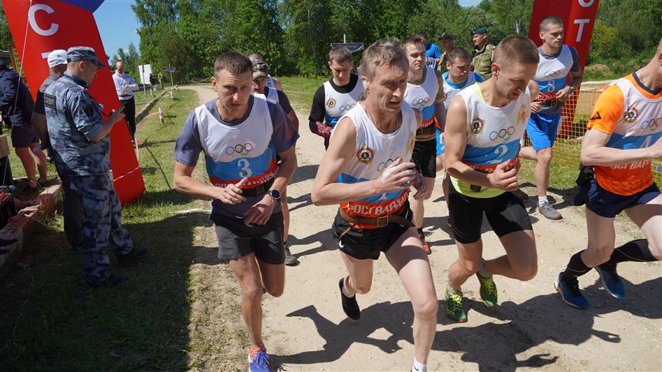 В Центральном округе Росгвардии прошёл чемпионат по служебному биатлону 
