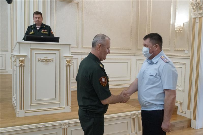 В Сибирском округе Росгвардии состоялось расширенное заседание военного совета