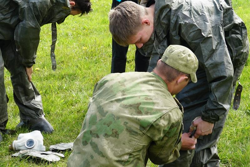Спецназ Росгвардии принял участие в организации военных сборов со студентами архангельского техникума