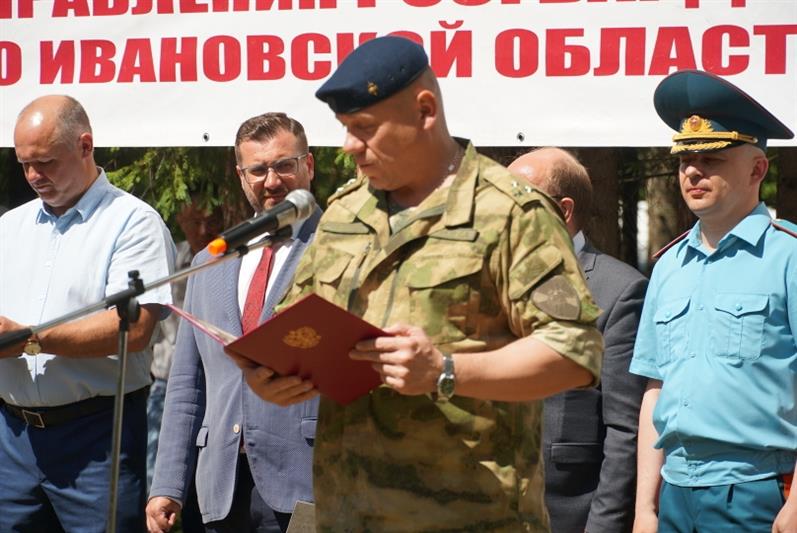 В Иваново ОМОН Росгвардии отметил 28 лет со дня образования