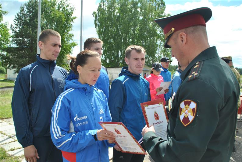 В Кировской области прошел чемпионат Приволжского округа  Росгвардии по служебному биатлону и легкоатлетическому кроссу