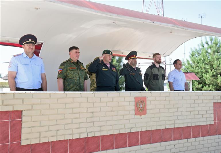 Урус-мартановский полк Росгвардии  отметил  свое 21-летие