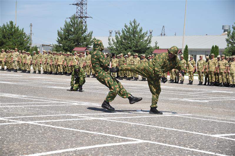 Урус-мартановский полк Росгвардии  отметил  свое 21-летие
