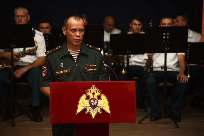  Грозненский полк Росгвардии отметил очередную  годовщину своего образования