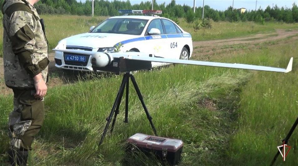 На Урале безопасность движения на трассах контролируют с помощью беспилотников Росгвардии