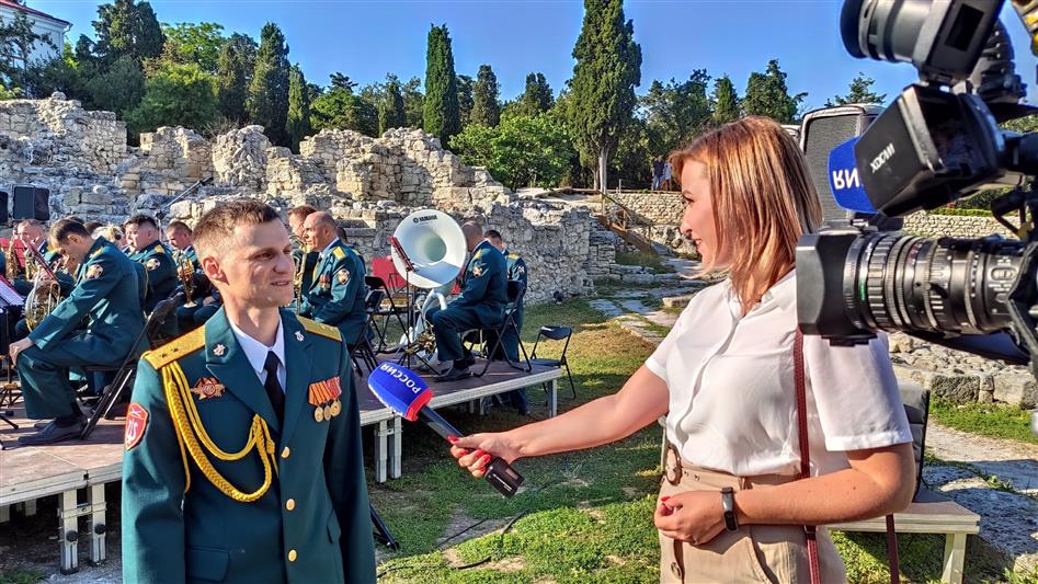 В Севастополе проходит всероссийский фестиваль оркестров Росгвардии (видео) 