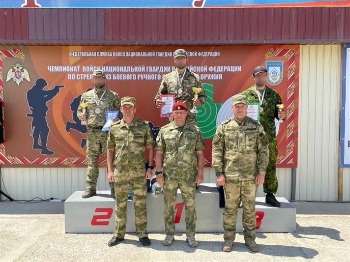 Росгвардейцы Дагестана стали призерами чемпионата войск национальной гвардии по стрельбе