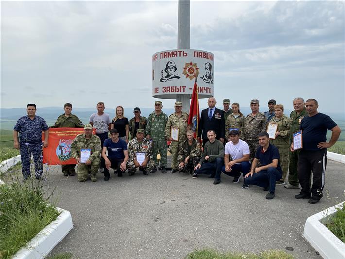 В Кабардино-Балкарии росгвардейцы приняли участие в поисках останков солдат Красной Армии, оборонявших Кавказ