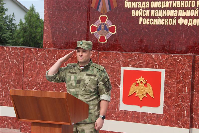 Инженерно-саперный батальон грозненского соединения Росгвардии отметил годовщину своего образования