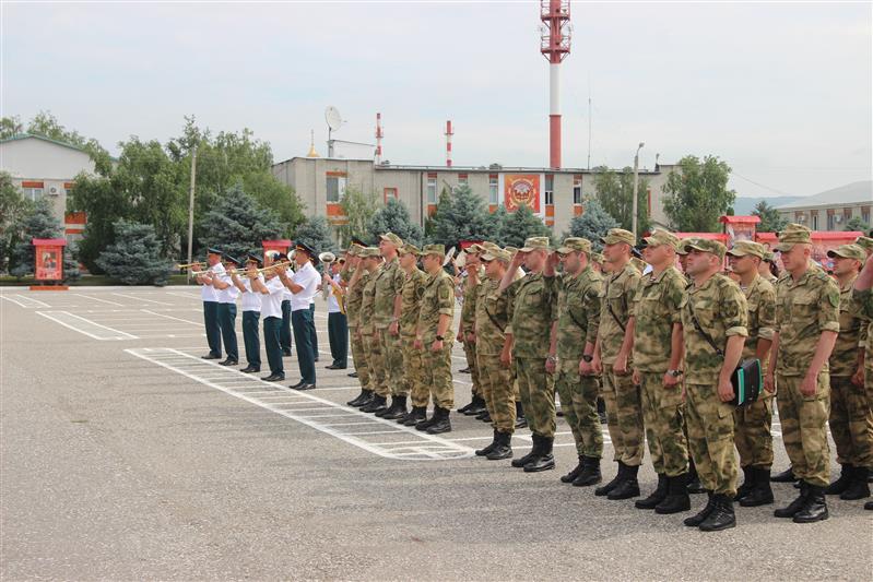 Инженерно-саперный батальон грозненского соединения Росгвардии отметил годовщину своего образования