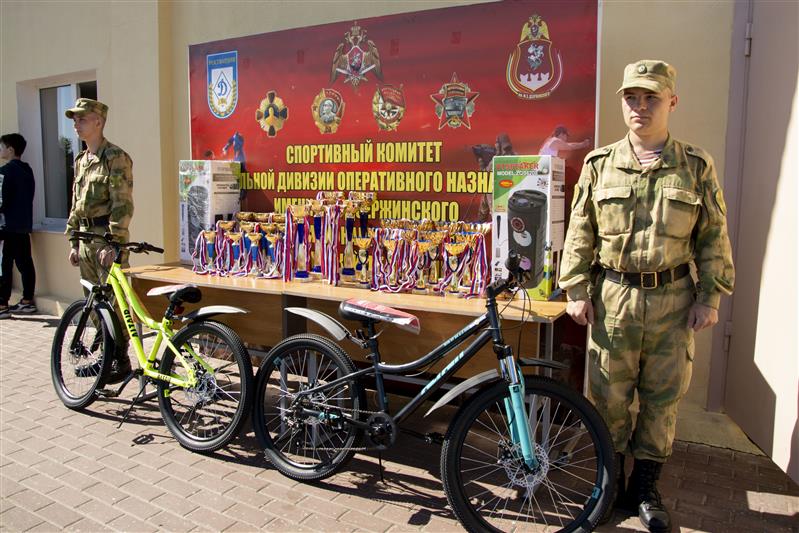 В ОДОН им. Ф.Э. Дзержинского войск национальной гвардии состоялся спортивный праздник «Спортивная семья 2021»