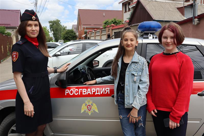 На Северном Кавказе Росгвардия проводит тематические мероприятия ко Дню России