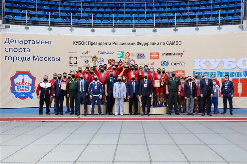 Команда Росгвардии стала бронзовым призером Кубка Президента Российской Федерации по самбо