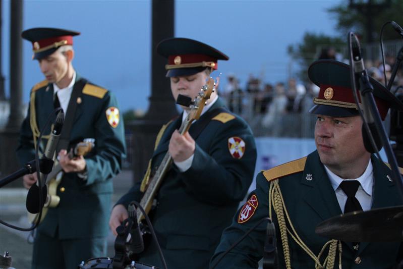 В Хабаровске завершился IX международный военно-музыкальный фестиваль «Амурские волны»