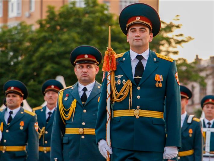 Фестиваль военных оркестров Росгвардии завершился на Ставрополье