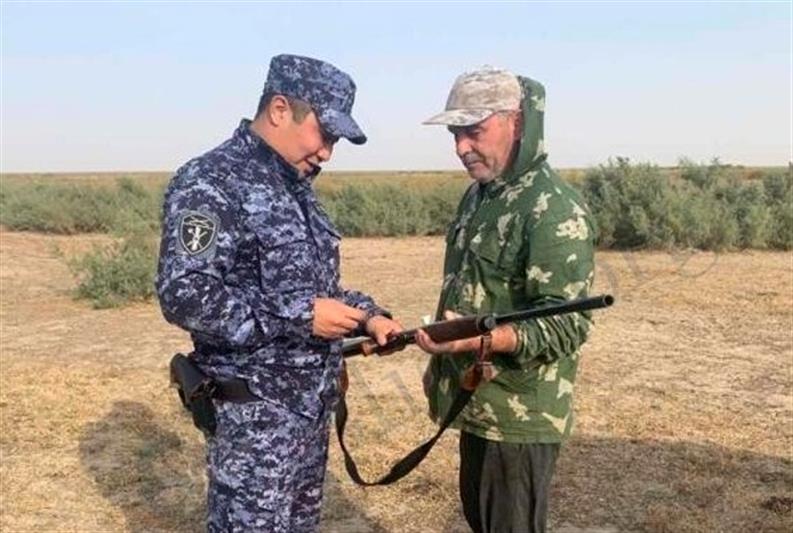 В Калмыкии Росгвардия проводит профилактические мероприятия по контролю оборота оружия