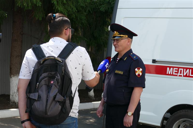 Вопросы обеспечения Росгвардией безопасности бригад скорой помощи обсудили в Омске