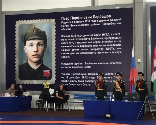 В Новосибирске состоялся Всероссийский турнир по греко-римской борьбе, посвящённый памяти Героя Советского Союза Петра Барбашова