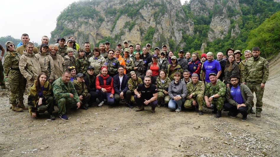 Росгвардия провела комплексные учения для волонтеров-поисковиков в Чеченской Республике