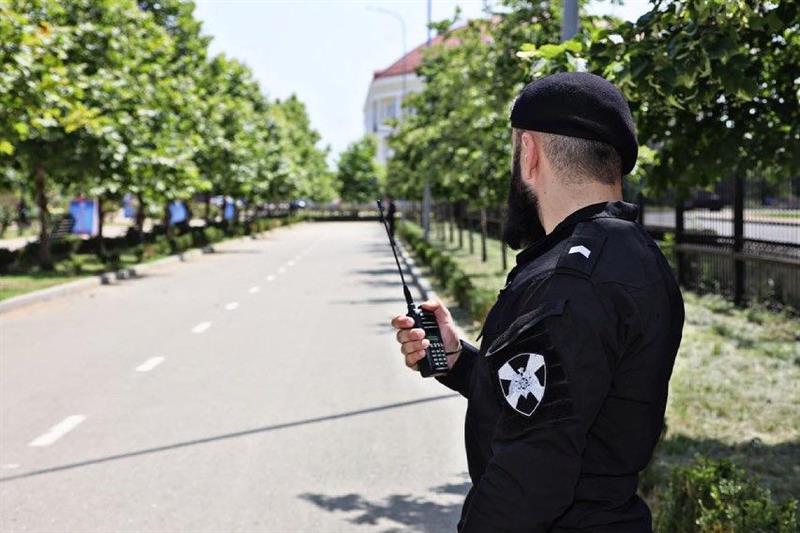 При участии Росгвардии обеспечена безопасность во время проведении Всемирного съезда народов Чеченской Республики