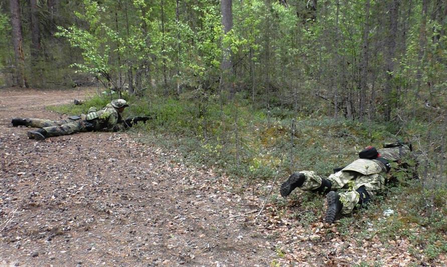 Сотрудники архангельского ОМОН завершили полевой выход (видео)